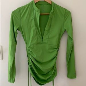 Athleta Swim Shirt Rash guard Size xs